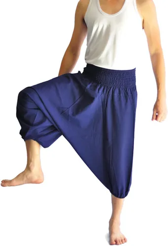 Vista 9 de Siam Trendy Pantalones de estilo japonés para hombre Talla única Todos Marrón Negro