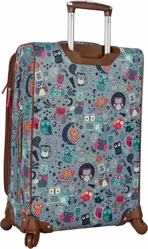 Vista 2 de Maleta de mano Lily Bloom diseño expansible con estampado maleta para mujer con ruedas giratorias