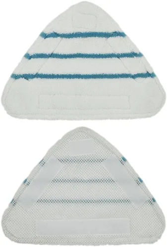 Vista 6 de CeFurisy 2 paños de piso de repuesto para mopa de vapor, almohadillas de repuesto de microfibra coral lavables para almohadillas de repuesto