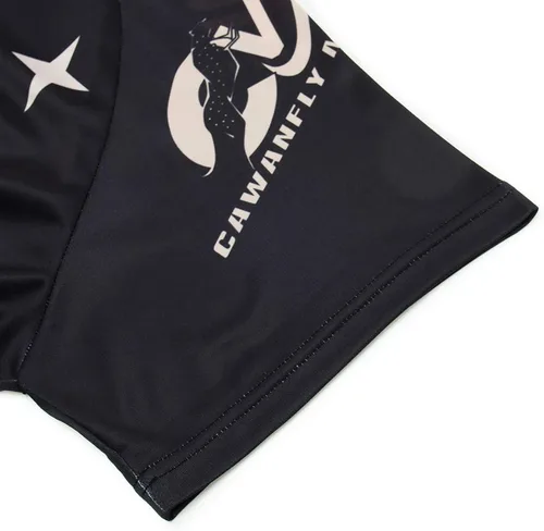 Vista 8 de CAWANFLY - Camisa de ciclismo de manga larga para hombre de MTB, S-096., 5XL