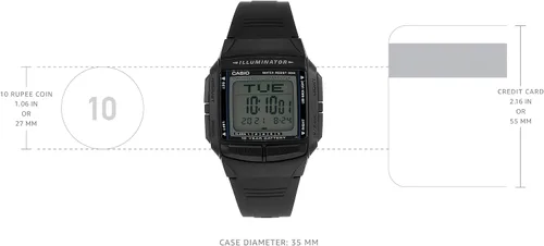 Vista 3 de Casio General - Relojes para hombre Data Bank DB-36-1AVSDF - WW