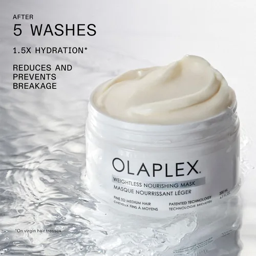 Vista 3 de Olaplex Mascarilla capilar nutritiva sin peso Hidratación y volumen, 6.8