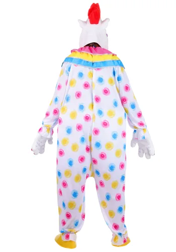 Vista 4 de Disfraz Premium de Hombre Fatso de Killer Klowns from Outer Space Multicolor