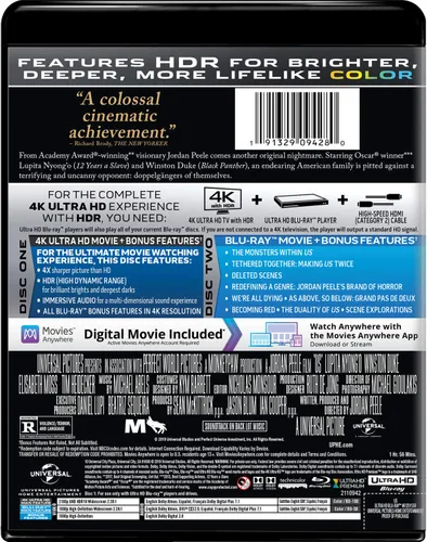 Vista 2 de Us Blu-ray