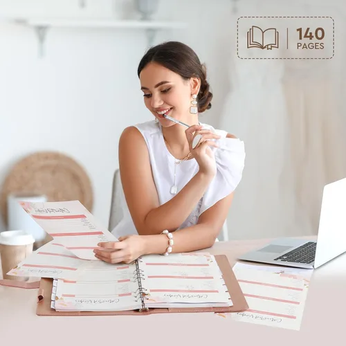 Vista 2 de AW BRIDAL Future Mrs Libro Planificador de Bodas y Organizador Juego de Regalo, Planificadores de Boda de Destino Personalizados, Regalo de Oro rosa
