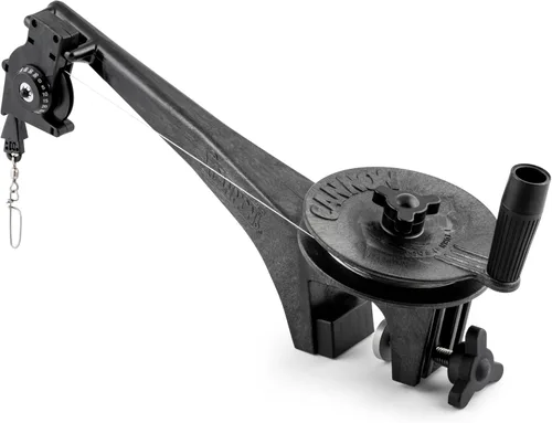 Vista 10 de Cannon Manual Downrigger Negro
