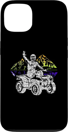 Vista 7 de ATV Rider Mountains Offroad Motocross Quad Racing Case for iPhone 16