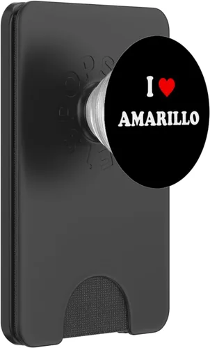 Vista 8 de I Love Amarillo City PopSockets Adhesive PopGrip