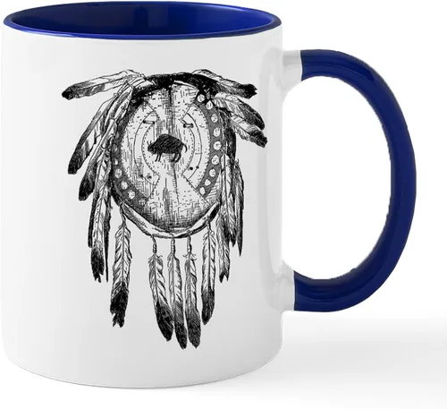 Vista 43 de CafePress Living The Dream Mugs Taza de café de cerámica de 11 oz (11.0 fl oz)
