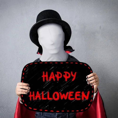 Vista 3 de Zhanmai 6 piezas de máscara de cara completa de Halloween cubierta de cara completa de elastano máscara de capucha máscara de piel cubierta de piel