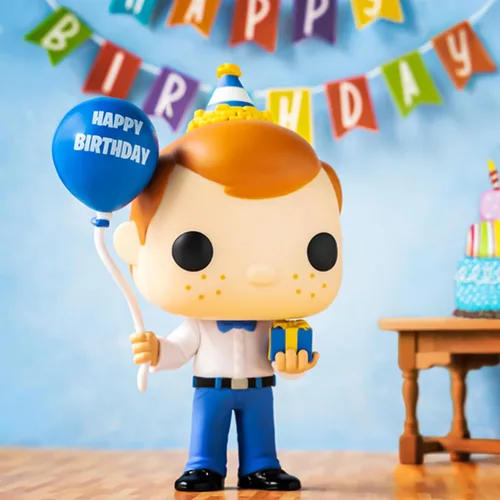 Vista 4 de Funko Exclusivo Pop! Cumpleaños Freddy Funko #195