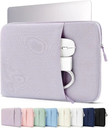 Vista 16 de ProCase Funda para laptop de 15 pulgadas para MacBook Air/Pro de 15 pulgadas M5/M4/M3/M2, Surface Laptop Ultra 15, funda delgada de viaje
