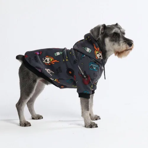 Vista 7 de Spark Paws Sudadera con capucha para perro, suéter de primera calidad para perros pequeños, medianos y grandes Trajes cálidos para bulldogs