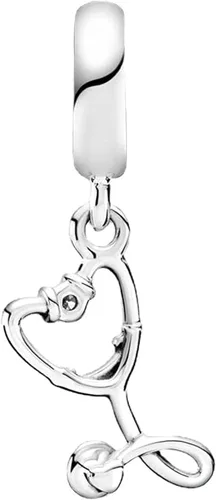 Vista 6 de Ouroyea Charm 925 Sterling Silver Pendant,Girl Jewelry Beads Gifts for Women Bracelet&Necklace