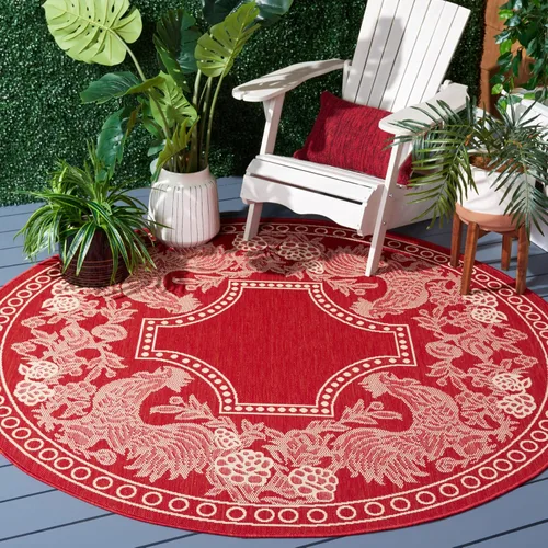 Vista 5 de SAFAVIEH Courtyard Collection - Alfombra de pasillo, 2 pies 3 pulgadas x 6 pies 7 pulgadas, color negro y arena, no desprende pelusa y de fácil