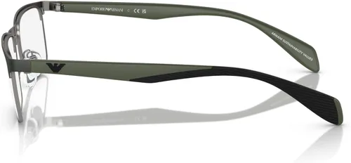 Vista 3 de Emporio Armani Monturas rectangulares para gafas graduadas Ea1149 para hombre