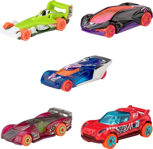 Vista 2 de Paquete de 15 vehículos Hot Wheels a escala 1:64