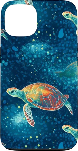 Vista 7 de iPhone 16 Magical Sea Turtles Case