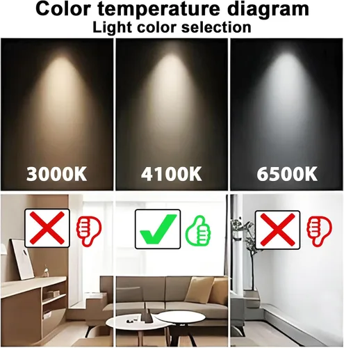 Vista 4 de Konideke Bombilla fluorescente F15T8/CW T8 de 15 W de 18 pulgadas, color blanco frío, bombilla de repuesto F15T8/SP41 para garaje, oficina, cocina