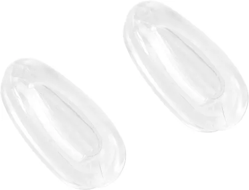 Vista 2 de BLAZERBUCK Almohadillas de repuesto transparentes para gafas de sol Oakley Deviation OO4061
