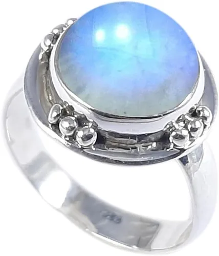 Vista 22 de Anillo de plata esterlina 925 para las mujeres joyas de piedras preciosas anillo joyería de moda para su venta Helloween (R-1369)