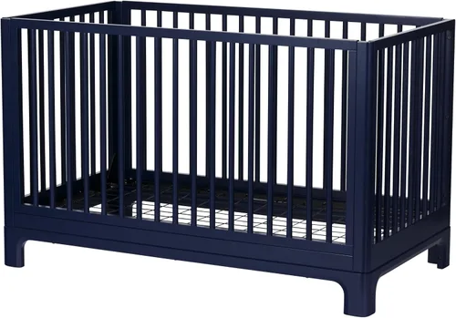 Vista 9 de Little Seeds Posey - Cuna convertible 4 en 1, color azul oscuro