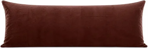 Vista 10 de EVOLIVE Micromink Suave, Piel Sintética, Funda de Almohada Corporal de Gamuza Sintética 21"x54" de Repuesto con Cierre de Cremallera
