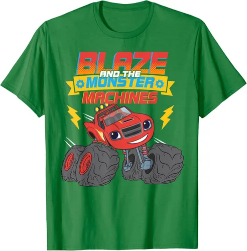 Vista 4 de Blaze & The Monster Machines Cute Blaze - Camiseta Negro