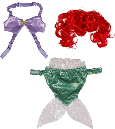 Vista 5 de Rubie's Disney: Disfraz de princesa para mascotas., Ariel, S