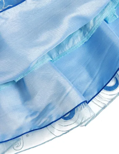 Vista 5 de Kidswant Disfraz de princesa para niñas, vestido de lujo para fiesta, elegante, con accesorios, 2-12 años