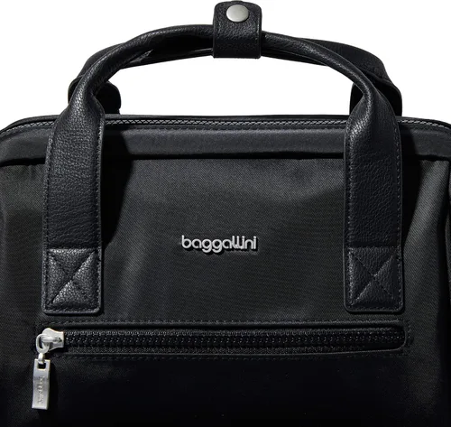 Vista 8 de Baggallini Mochila Soho para mujer, Negro, talla única