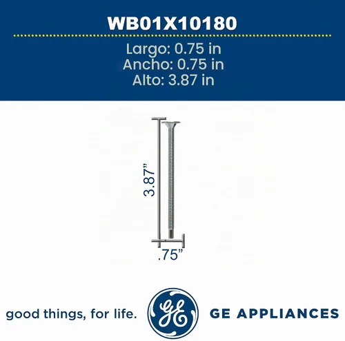 Vista 5 de GE - Perno para microondas WB01X10180