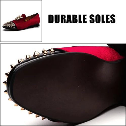 Vista 4 de JITAI Mocasines para hombre mocasines de terciopelo para hombre zapatos de boda para hombre zapatos de fiesta