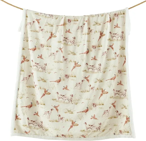 Vista 21 de Indigo Hill by HiEnd Accents Acadia - Manta de sherpa con estampado de pinos bosques, naturaleza, bosque, montaña, manta occidental para acampar al