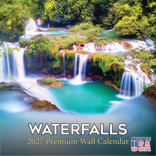 Vista 361 de Calendario de grises africanos 2025 2026 – Planificador mensual de pared de aves africanas – 12 x 18 pulgadas (abierto), calendario de pared