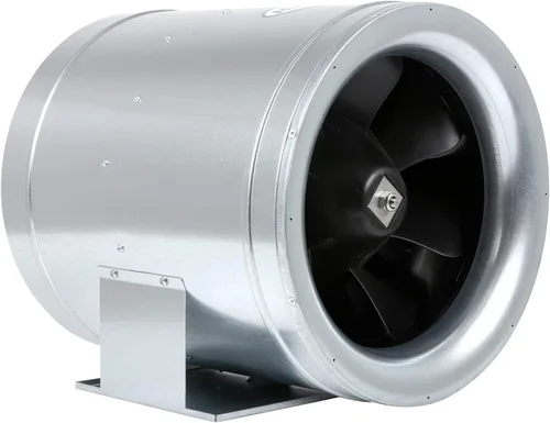 Vista 2 de Can Max Fan ventilador en línea de flujo mixto, 10 pulgadas