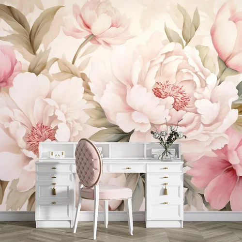 Vista 19 de Mural de Papel Pintado de Plumas Elegante Gris y Blanco para Sala de Estar Dormitorio (No se Pela ni se Pega) No despegar ni pegar