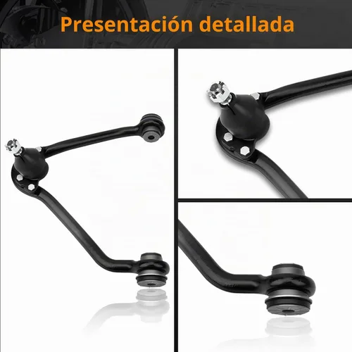 Vista 6 de Kit de suspensión delantera para Chevy para GMC C1500 C2500 C3500 Suburban 1993 1994 1995 1996 1997 1998 1999 2000 Brazos de control superior e