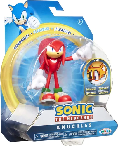 Vista 8 de Sonic, el erizo - Figura de acción de Knuckles de 4 in Nudillos
