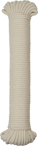 Vista 6 de Cuerda de algodón para colgar la ropa Household Essentials, 3/16 pulgadas, Algodón, 100