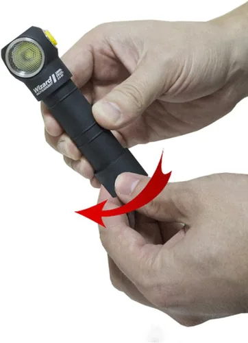 Vista 3 de Armytek Wizard Pro v3 XHP50 (cálido) - Linterna frontal recargable con imán USB, 2150 lúmenes