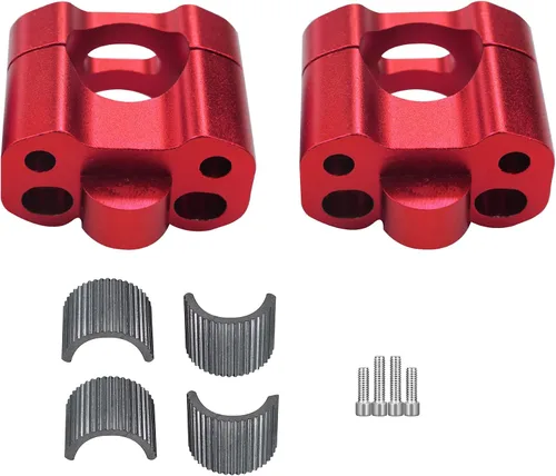 Vista 5 de Abrazaderas de mango para manillar de motocicleta, soporte de barra de grasa elevadora, 1.102 in, 1 1/8 pulgadas, universal CNC para EXC SX CRF YZF