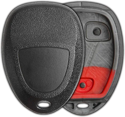 Vista 2 de keylessoption sólo el caso Keyless Entry Remote Key Fob Shell, Negro