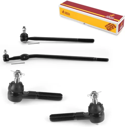 Vista 163 de Metrix Premium Chassis Parts - Kit de 4 piezas de extremos de barra de acoplamiento frontal exterior e interior compatible con Nissan Pathfinder