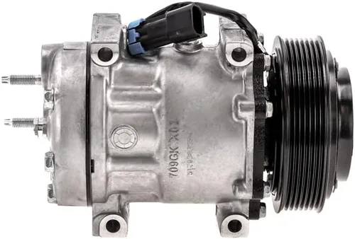 Vista 2 de Compresor de A/C OEM Sanden SD7H15HD compatible con Kenworth T660-2012 2013 2014 / Kenworth T800-2011 2012 2013 2014 - OEM # 4577