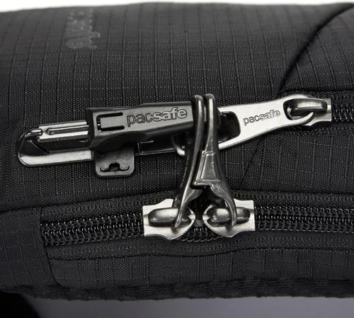 Vista 5 de Pacsafe Vibe 150 - Paquete cruzado antirrobo de 2,2 litros, Negro azabache