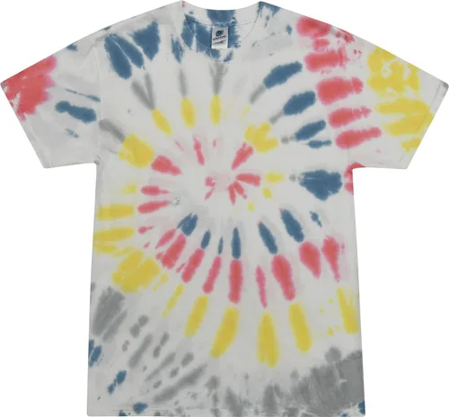Vista 20 de Colortone Camisetas Tie Dye para Hombre y Mujer - Camisetas de manga corta unisex Tie-Dye para adultos Acadia