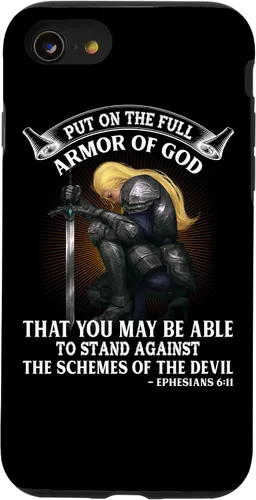 Vista 18 de Laying Down The Full Armor of God Case for iPhone 17