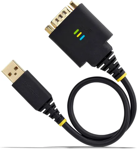 Vista 7 de StarTech Cable adaptador USB a serie de 11.8 in (1P1FFC-serie USB)