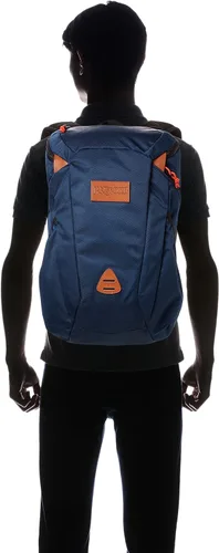 Vista 4 de JanSport Mochila Meridian, Azul marino (Navy Twill), Computadora portátil